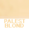 Pre-bleached PALE BLOND often used to rinse to other shades 