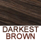 Darkest Warm Brown not seen as off black - Capucinno!       