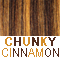 Off Black w/chunky fashion stripes of Cinnamon              