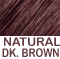 Darkest Brown - Untreated Natural Color                     