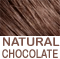 Dark Warm Chocolate Brown - Natural Color                   