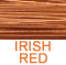 The very PALE Irish Red shade .strawberry red.              