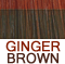 DARK WARM BROWN w/subtle AUBURN hi-lites                    