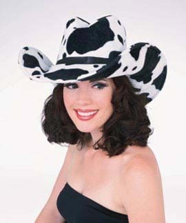 Cow Printed Hat          